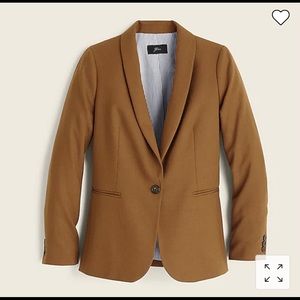 J.Crew Parke Blazer in Wool, Camel, size 2